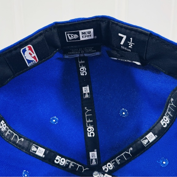 LA Clippers Golden Front New Era 59Fifty NBA Fitted Hat / Cap Adult Size 7 1/2 - Picture 8 of 8